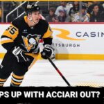 Who steps up for the Penguins on the PK with Noel Acciari out, with Nick Brlansky!