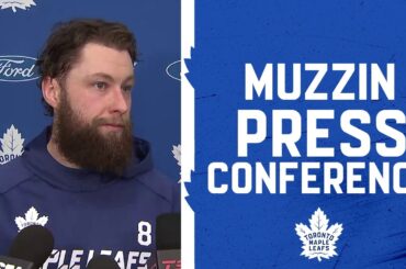 Jake Muzzin Maple Leafs Practice | February 6, 2022