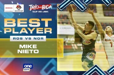 Big PBA debut for Big Mike Nieto! | 2021 PBA Governors' Cup