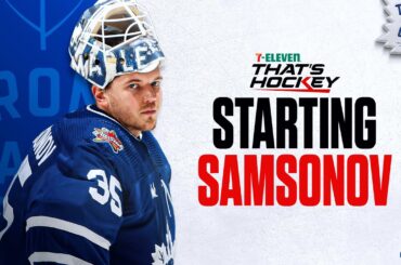 Right decision to start struggling Samsonov in Columbus?