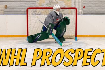 WHL Hockey Goalie Prospect Coaching Session
