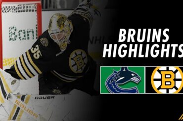 Highlights & Analysis: Bruins Dominate Canucks At TD Garden