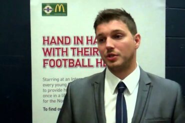 John Moore Albert Foundry FC - McDonald's Irish FA People's Award.