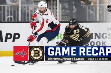 Capitals @ Bruins 2/10 | NHL Highlights 2024