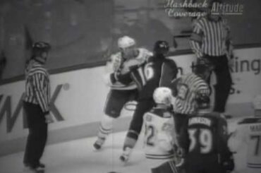 Patrice Brisebois vs Darcy Tucker Feb 13, 2009