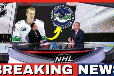 WOW! IMPRESSIVE DEVELOPMENT! TYLER MYERS UPDATED! VANCOUVER CANUCKS NEWS!