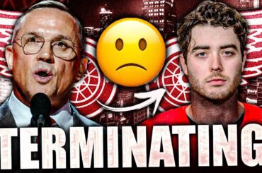 STEVE YZERMAN TERMINATING A CONTRACT: Detroit Red Wings & Grand Rapids Griffins News (Nolan Stevens)