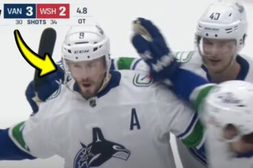 The Canucks STEAL a wild one against the Caps!