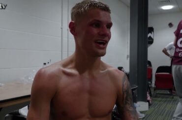 Cory O'Regan get his first chance to shine on the big stage and does.