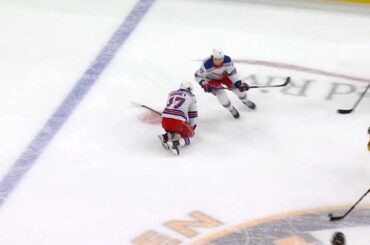 Kevin Rooney Gets Hit In The Face, Bruins Take Advantage And Score