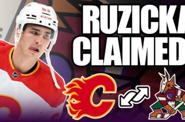 Arizona Coyotes Acquire Adam Ruzicka from Calgary Flames! (Adding Depth for a Playoff Push?)