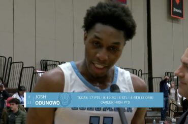 Postgame: MBK | Coach Engles & Josh Odunowo Talk Brown Win