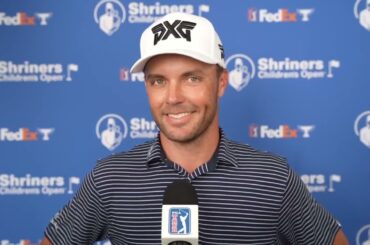 Eric Cole Sunday Flash Interview 2023 Shriners Children's Open