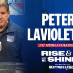 NYR vs CGY: Peter Laviolette Pregame Media Availability | February 12, 2024