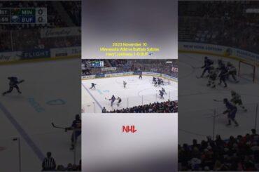2023.11.10 Minnesota Wild vs Buffalo Sabres - Henri Jokiharju 1-0 BUF 🇫🇮 Joker #10
