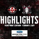 Moose Jaw Ford Highlights | Warriors (6) @ Red Deer (4) - Feb 9