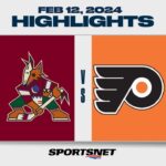 NHL Highlights | Coyotes vs. Flyers - February 12, 2024
