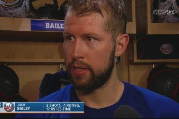Josh Bailey: We Need To Find A Way To Frustrate Them | New York Islanders Post Game