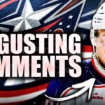 PATRIK LAINE RESPONDS TO DISGUSTING COMMENTS FROM COLUMBUS BLUE JACKETS PODCAST… (CBJ News 2024)