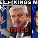 HUGE LA KINGS MOVES! Todd McLellan FIRED & BIG TRADES COMING! NHL News + Hockey Trade Rumors
