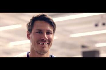 Finns det fisk under isen i Tegera Arena...?