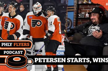 Flyers goalie Cal Petersen wins in first start since November | PHLY Sports