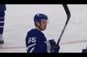 Ilya Mikheyev scores vs Jets for Leafs (2021)
