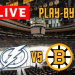 LIVE: Tampa Bay Lightning VS Boston Bruins Scoreboard/Commentary!