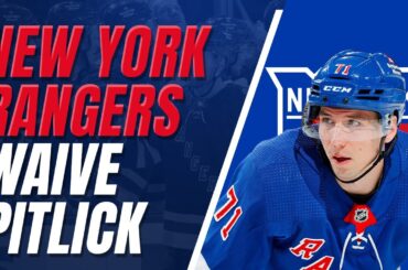 The New York Rangers WAIVE Tyler Pitlick! Could A Move Be Coming?
