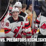 New Jersey Devils vs. Nashville Predators | Full Game Highlights | NHL on ESPN