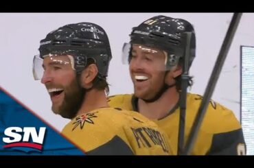 Jonathan Marchessault Credited With Goal 22 Seconds Into Game After Puck Takes WILD Bounce