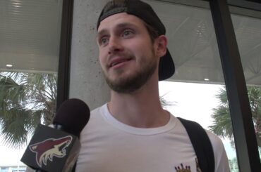 Oliver Ekman-Larsson, Paul Bissonnette Arrive at NHL All-Star Game