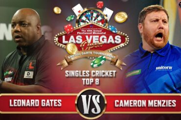 Leonard Gates vs Cameron Menzies | Singles Cricket Quarterfinal | Las Vegas Open