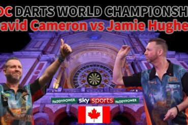 PDC Darts World Championship 2024 | Round 1 | David Cameron vs Jamie Hughes