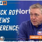 Patrick Roy on testing new tactics after Islanders' loss against the Flames on Saturday | SNY