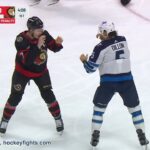 Brenden Dillon vs Brady Tkachuk Jan 20, 2024