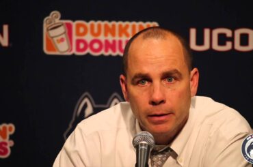 UConn Men's Hockey Coach Mike Cavanaugh on BC's Jerry York Reaching 1000 Career Wins