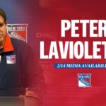 NYR Practice: Peter Laviolette Media Availability | February 14, 2024