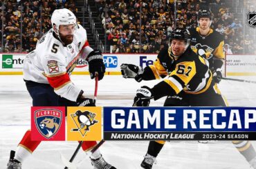 Panthers @ Penguins 2/14 | NHL Highlights 2024