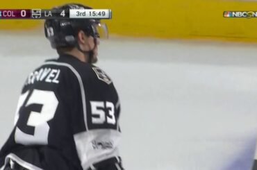 Dustin Brown Scores on Spencer Martin | Kings Lead Avalanche 4-0