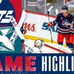 Winnipeg Jets vs. San Jose Sharks - Game Highlights