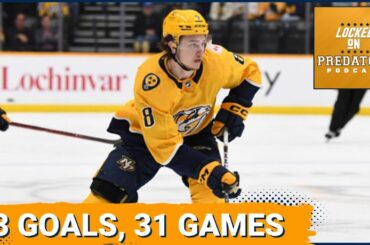 Three Goals for the Nashville Predators in Their Last 31 Games