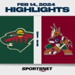 NHL Highlights | Wild vs. Coyotes - February 14, 2024