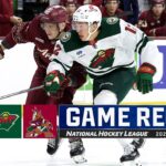 Wild @ Coyotes 2/14 | NHL Highlights 2024