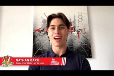 Entrevue post-repêchage : Nathan Baril