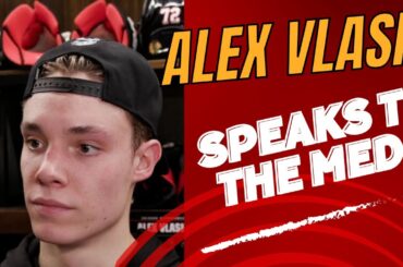 Blackhawks Alex Vlasic Interview 2/11/24
