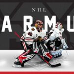 NHL Warmup: Chicago Blackhawks Petr Mrazek & Arvid Soderblom