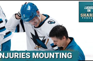 Injuries Continue To Mount For The San Jose Sharks During 1-0 Loss To The Winnipeg Jets