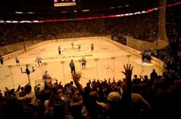Paul Stastny Scores against Hawks at Avs Opener 10-7-10