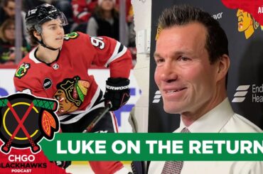 Luke Richardson on Connor Bedard returning to Chicago Blackhawks lineup | CHGO Blackhawks Podcast